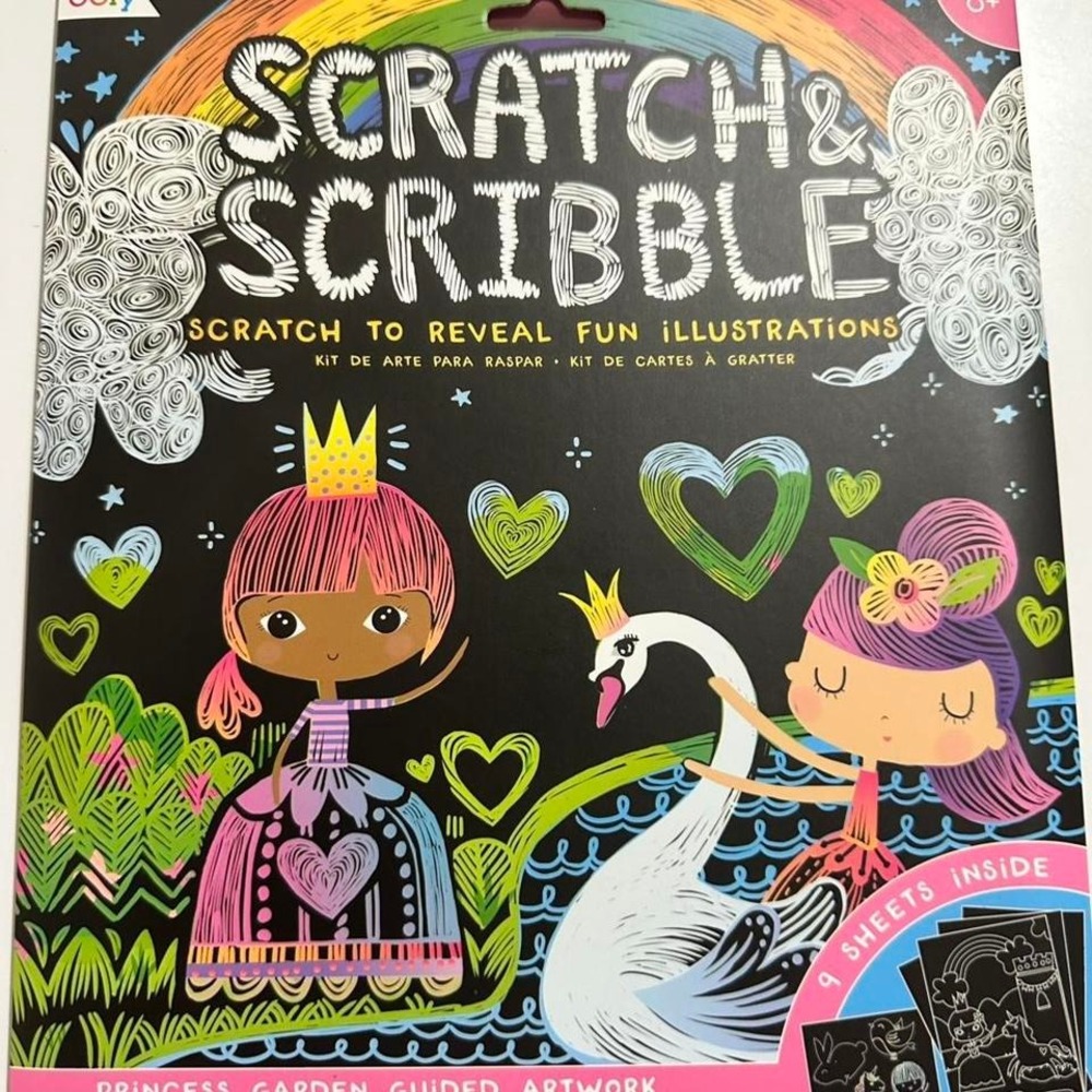 Only Scratch & Scribble Princess‎ Garden Kit
